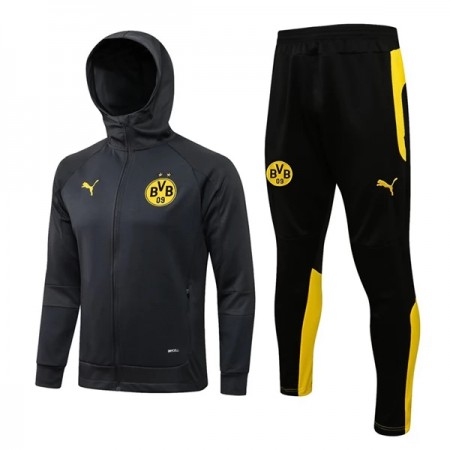 BVB Borussia Dortmund Trænings jacke Hoodie 2022-23 Grå